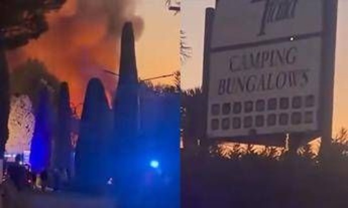 Vasto incendio in un campeggio a Peschiera del Garda: diversi feriti