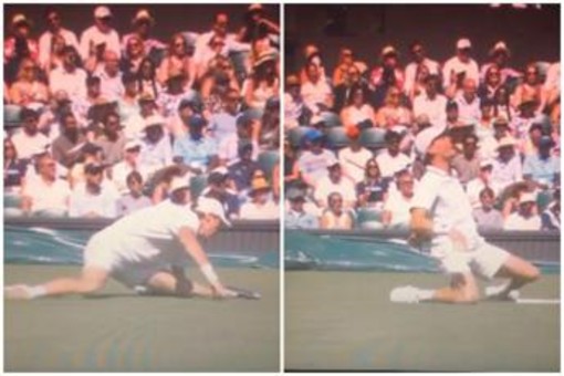 Sinner, paura a Wimbledon: brutta caduta con Kecmanovic