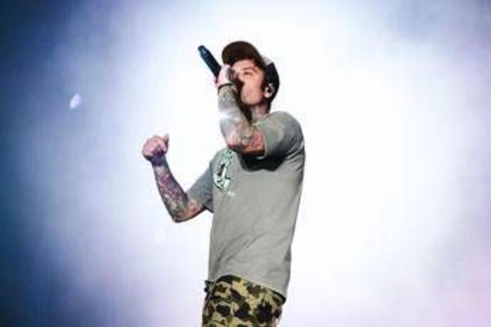 Fedez alla festa dello Stocco: "Preso in giro dai giornalisti"