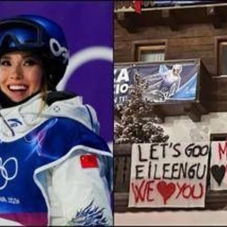 "Eileen Gu ti amo, sposami": Livigno 'pazza' per la stella del freestyle alle Olimpiadi