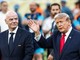 Trump vuole Infantino prossimo segretario generale dell'Onu Trump vuole Infantino prossimo segretario generale dell'Onu