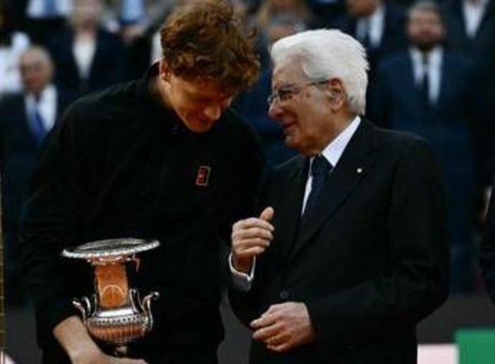 Binaghi e il rapporto Sinner-Mattarella: "Nessuno strappo, l'ho convinto io a premiarlo" Binaghi e il rapporto Sinner-Mattarella: "Nessuno strappo, l'ho convinto io a premiarlo"