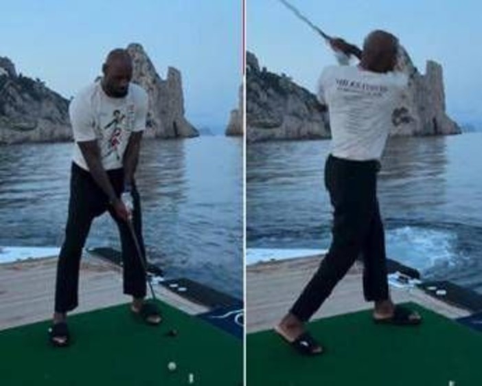 LeBron James gioca a gof... in mare. Il Codacons accusa: "Sta inquinando"