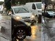 Nubifragio su Roma, strade allagate e traffico in tilt
