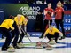 "Dovete fare casino", il curling si gode la bolgia di Cortina "Dovete fare casino", il curling si gode la bolgia di Cortina