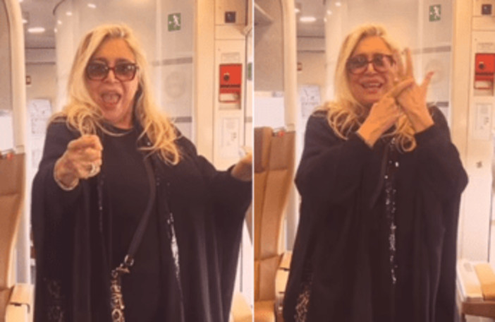 Mara Venier verso Sanremo, è polemica: "Vai con aereo privato coi nostri soldi". E lei replica