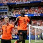 Tris Olanda con la Tunisia, primo posto nel Girone F