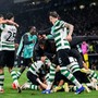 Fine corsa Bodo, Sporting ai quarti di Champions dopo i supplementari