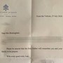Famiglia nel bosco, Papa risponde a lettera genitori: "Vi ricordo nelle mie preghiere" Famiglia nel bosco, Papa risponde a lettera genitori: "Vi ricordo nelle mie preghiere"
