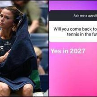 Camila Giorgi di nuovo in campo dopo il ritiro: "Nel 2027 torno a giocare tornei Wta"
