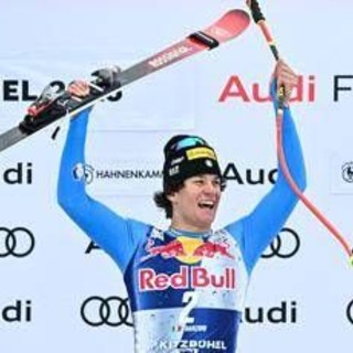 Capolavoro Franzoni, trionfa nella discesa libera di Kitzbuehel Capolavoro Franzoni, trionfa nella discesa libera di Kitzbuehel
