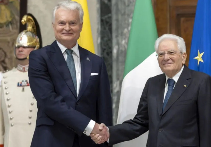 Mattarella “Da Italia e Lituania importante contributo per sicurezza e pace” Mattarella “Da Italia e Lituania importante contributo per sicurezza e pace”