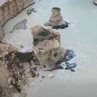 Maltempo in Puglia, crolla l'Arco di Sant'Andrea: era tra i luoghi più suggestivi del Salento
