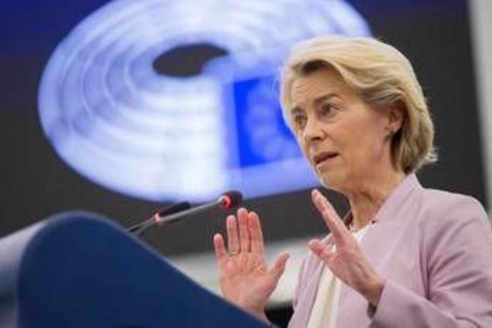 Bilancio Ue, von der Leyen presenta proposta: "2mila miliardi per una nuova era" Bilancio Ue, von der Leyen presenta proposta: "2mila miliardi per una nuova era"