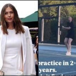 Sharapova, prove di ritorno in campo? Il video postato dall'ex numero uno fa sognare i tifosi