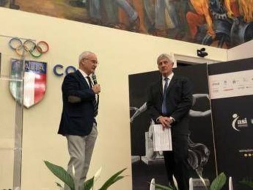 Sport, Ranieri premiato alla 20ª edizione del Premio Asi Sport &amp; Cultura