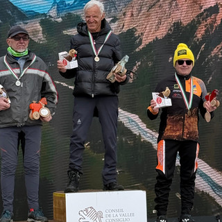 L'imperiese William Stua conquista la medaglia di bronzo ai campionati italiani Master di sci di fondo