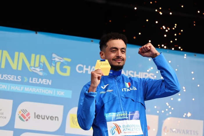 Iliass Aouani firma il Record italiano di maratona a Tokyo in 2h04’26” Iliass Aouani firma il Record italiano di maratona a Tokyo in 2h04’26”