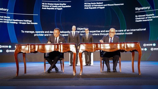 GKSD e GSD firmano un accordo per la gestione di un nuovo ospedale al Cairo