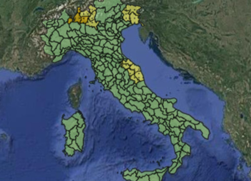 Maltempo, allerta meteo arancione e gialla per temporali sabato 29 agosto: la mappa delle regioni colpite Maltempo, allerta meteo arancione e gialla per temporali sabato 29 agosto: la mappa delle regioni colpite