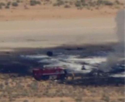 Usa, bombardiere B-52 si schianta dopo il decollo in California