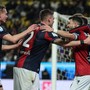 Immobile decisivo dal dischetto: Inter ko, Bologna in finale di Supercoppa Immobile decisivo dal dischetto: Inter ko, Bologna in finale di Supercoppa