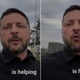 Zelensky e il video 'misterioso': "Da dove spuntano auto e camion?"