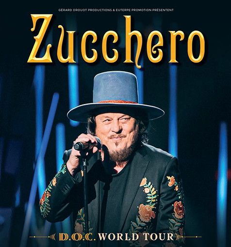 Zucchero in concerto al Palais Nikaïa di Nizza